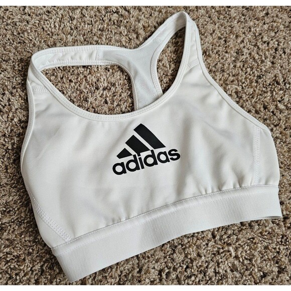 Girls Adidas Sports Bra size small (4-6x) - Picture 1 of 3